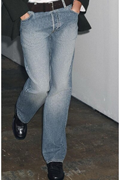 OlaFre Striped Jeans