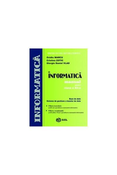 Editura Gil Informatica - manual pentru clasa a XII-a - Baze d
