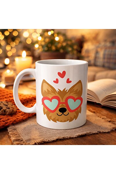 CT STONES Cute Yorkshire Terrier Design Porcelain Mug Model 49 – Dog Pattern ...
