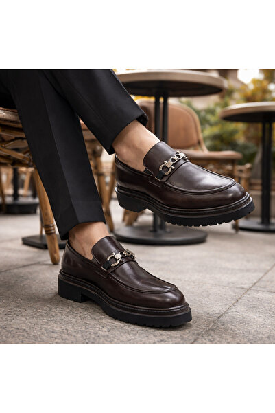 KİNDEP (Bozkaya) Inside and Outside H Genuine Leather Eva H Lightweight Sole ...
