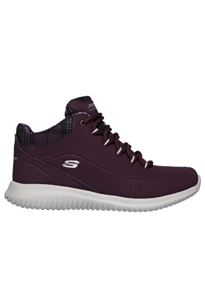 SKECHERS Sneakerși de iarnă pentru femei, culoare vișinie, din nubuc, mărimea...