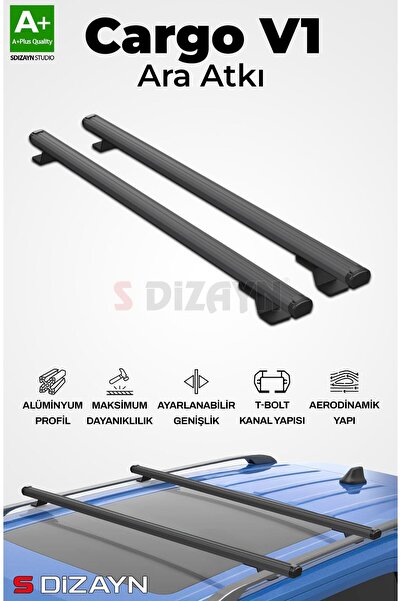 S Dizayn S-Dizayn Kia Ceed Sportswagon S-Bar Cargo V1 Ara Atkı Tavan Taşıyıcı...