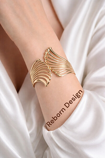 REBORN DESIGN Gold Color Vintage Women's Bracelet
