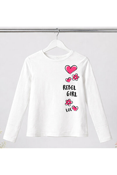 Kids Bluza cu guler rotund