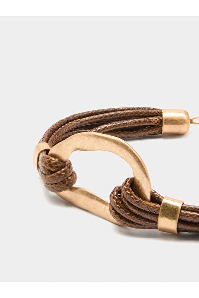 PARFOIS Düzensiz Halka Detaylı Bileklik