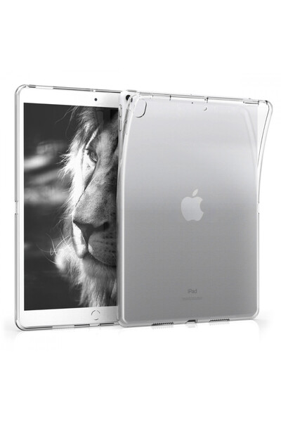 KWmobile Husă tabletă pentru Apple iPad Air 3, Kwmobile, Transparentă, Silico...