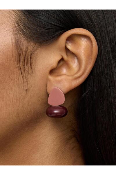 PARFOIS Kısa Resin Küpe