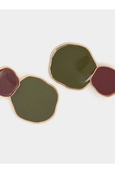 PARFOIS Mineli Düzensiz Küpe