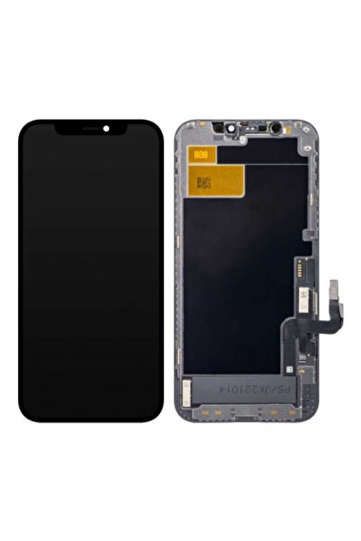 JK Display cu Touchscreen pentru Apple iPhone 12 / 12 Pro cu Rama Versiune LC...