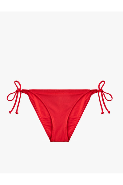 Koton Mat Kumaş Yanları Bağlamalı İpli Bikini Altı