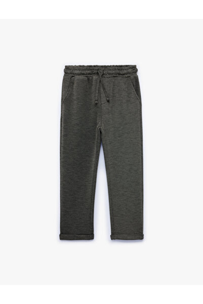 Koton Πικέ Ύφασμα Με κορδόνι στη μέση Με τσέπες Φόρμα γυμναστικής