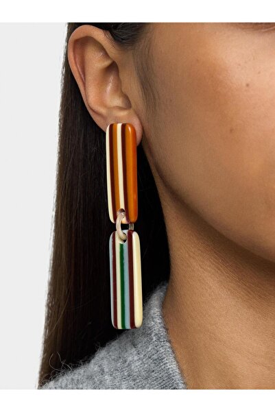 PARFOIS Uzun Çizgili Küpe