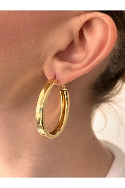 Charmist Çelik Big halka küpe