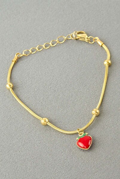 Bijuteri Net Strawberry Steel Bracelet