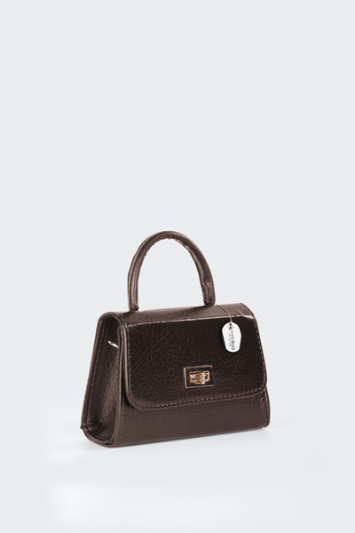 westbag Mini Textured Patent Leather El and Shoulder Bag
