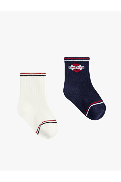 Koton Cotton 2-Pack Socks