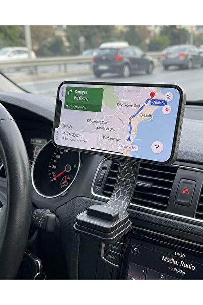 Mestore Dashboard Manyetik Telefon Tutucu Ayarlanabilir Telefon Standı