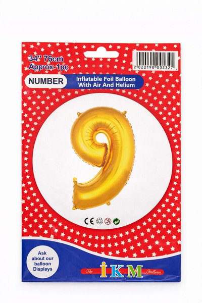 ikm benko بالون فويلو 9 سنوات بالون فويلو ذهبي 76 سم