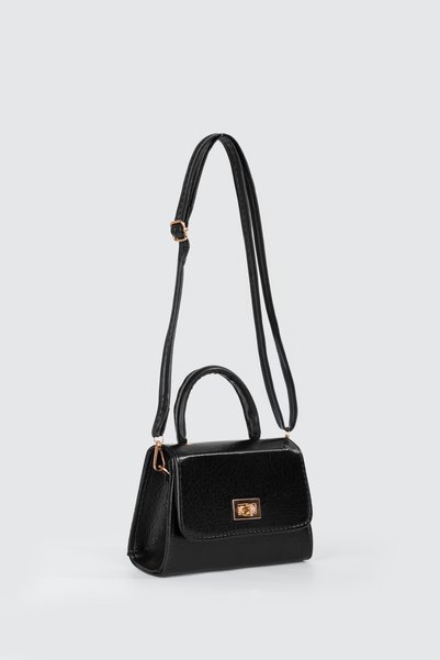 westbag Mini Textured Patent Leather El and Shoulder Bag