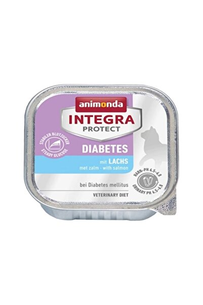 Animonda Integra Protect, Somon Diabetic, 16 bucăți x 100g