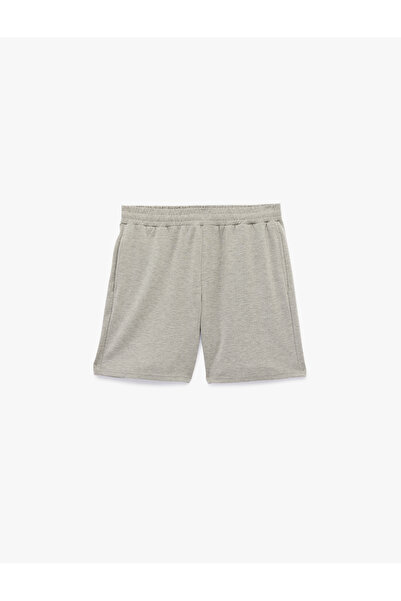 Koton Modal Karışımlı Cepli Beli Lastikli Spor Şort