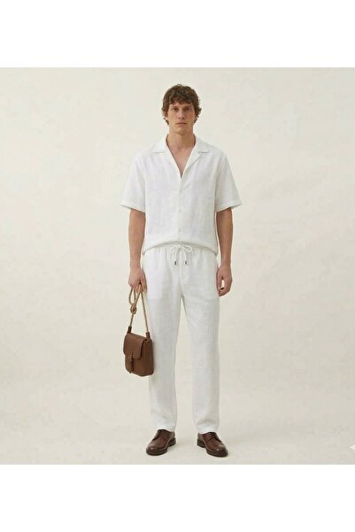 Weyeze Set pantaloni cămașă din in