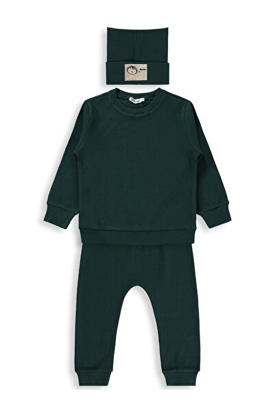 Civil Boys Bereli 3-Piece Set for 2-5 Years - Green