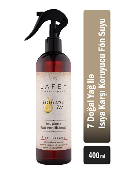 Lafey Professional NATURA 7X Besleyici & Onarıcı Etkili Saç Fön Suyu 400 ml