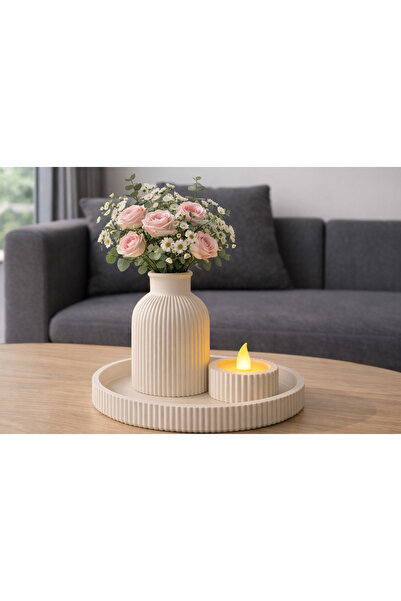 PLUS LIGHT Vazo Şamdan Tepsisi