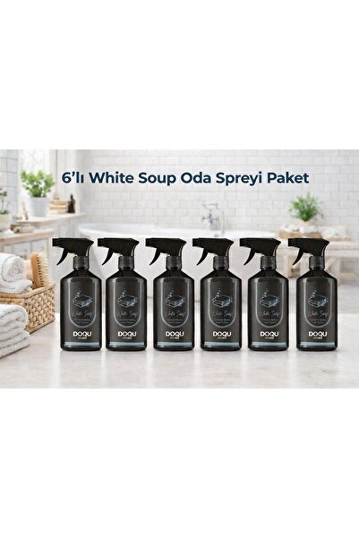 Doqu Home 6 Lı Oda Spreyi White Soup 500 ml