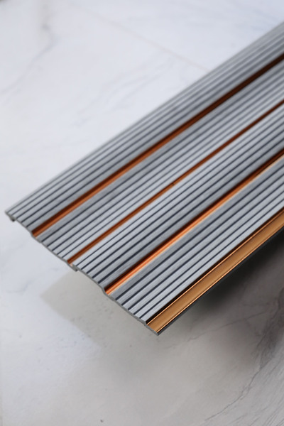 DuvARTS DUVAR LAMBRİ PANELİ (10 ADET) 20X280 CM prestije gri