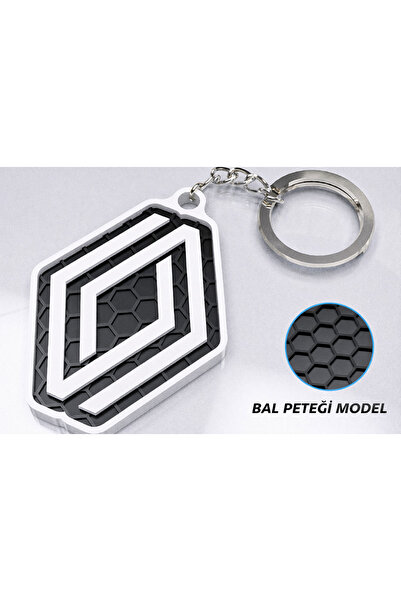 diğer0101 Renault Logolu Araba Anahtarlık Petek Model 4*5 Cm