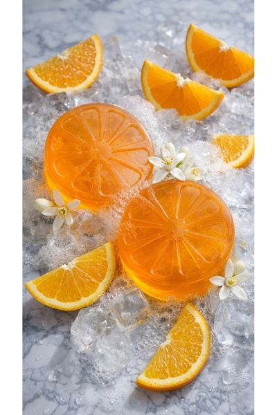 Günebakan Vegetable Glycerin Orange Slice Soap 100Gr