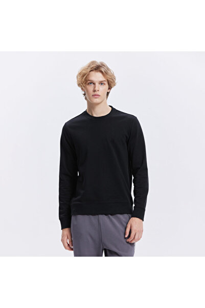 Giordano Men’s French Terry Regular Fit Long Sleeve Sweatshirt