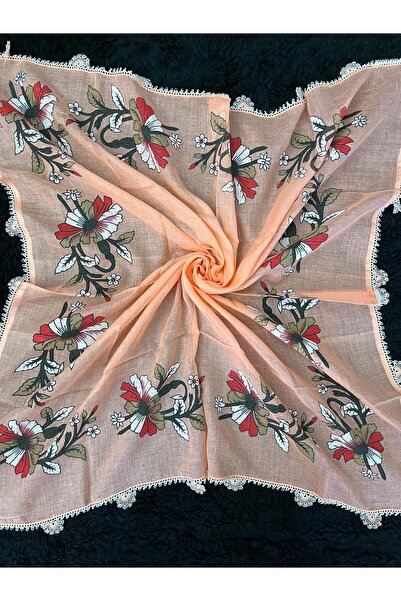 Beykan handmade Small Nostalgic Needle Embroidered Scarf/Yemeni/T Tulle Ent/H...