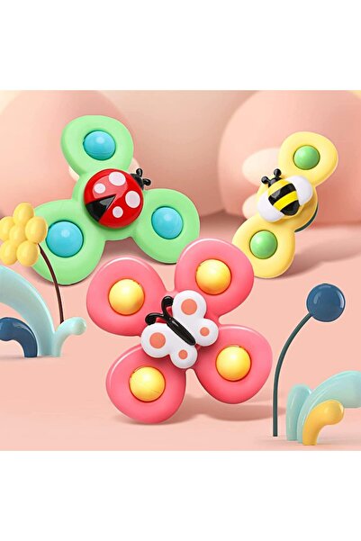 AWH Suction Cup Spinner Toys, Dimple Toy With Silicone Bubbles Release Stress...