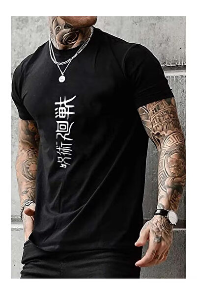 LAND MODA Tricou cu imprimeu unisex Jujutsu Kaisen