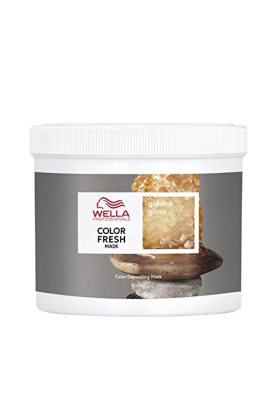 Wella Professionals Mască Pigmentată pentru Păr Vopsit, Color Fresh Mask Gold...