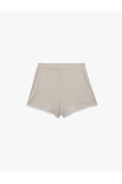 Koton Elastic Waist Comfortable Cut Modal Pajama Bottoms