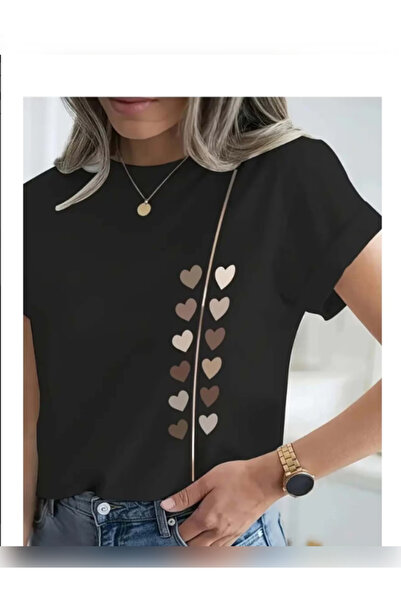 TİMİSİVA Tricou unisex supradimensionat ARTISTIC cu imprimeu guler rotund cu ...