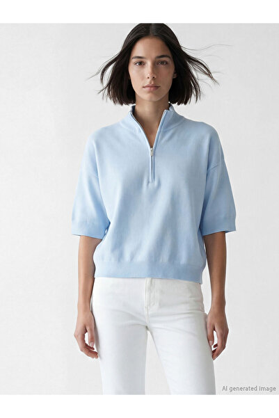 LC Waikiki I Hakim Roba Collar Loose Fit Women's Knitwear Sweater from Freeze...