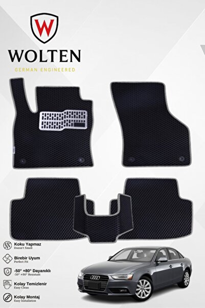 w wolten german engineered AUDİ-A4-SEDAN-(2008-2015) İÇİN EVA İÇ PASPAS TAKIM...