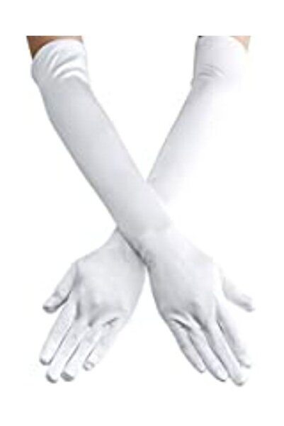 EasyLife قفازات سهرة طويلة للنساء