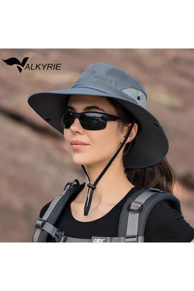 valkyrie Outdoor Sun Hat Unisex Camping Trekking Safari Fishing Hat Uv Protec...