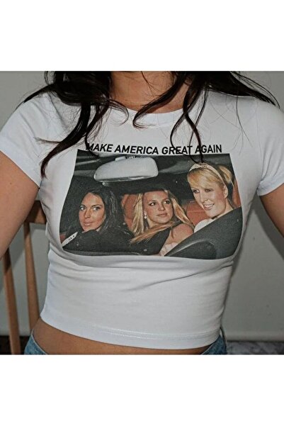 DİVİN Μπλουζάκι με στάμπα νέας σεζόν από ύφασμα