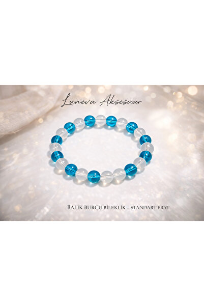 LUNEVA AKSESUAR سوار الأبراج - سوار من الخرز المرن - مع 12 خيارًا للأبراج - س...