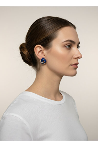 MODAMİRA AKSESUAR Spiral-Knot Model Special Color Handmade Painting Art with ...