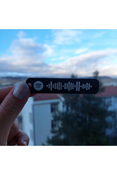 Rafine Studio 3D Spotify Kişiye Özel Anahtarlık