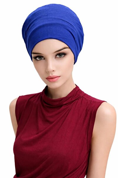 ALDAIYR Hijab Elastic Non-Slip Seamless Snap-On Marine Cap Practical Bonnet