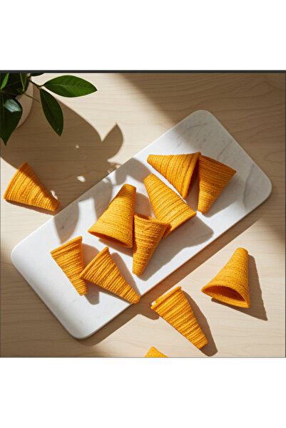 BUNCH Crab-shaped crisps, cheese flavor, 5 kg carton